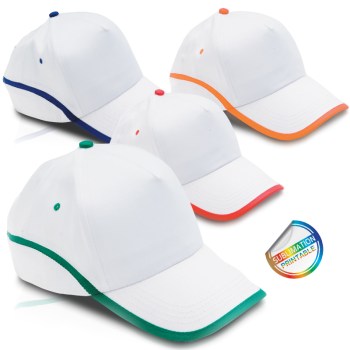 KR2145 • מילאנו <br> כובע מצחיה 5 פאנל