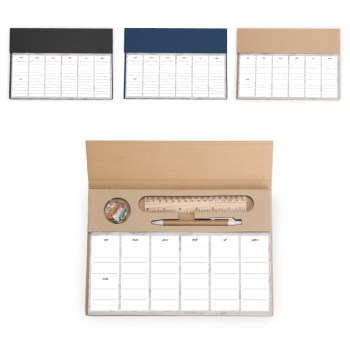 KR3045 • לוז <br> לוח תכנון שבועי שולחני