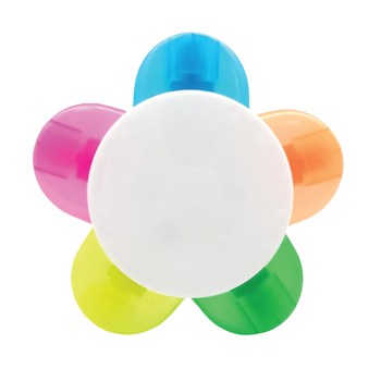 KR5901 • ונוס <br> סט 5 מדגשים בצורת פרח