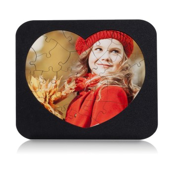 KR706 • פאזל לב <br> פאזל 29 חלקים עשוי עץ