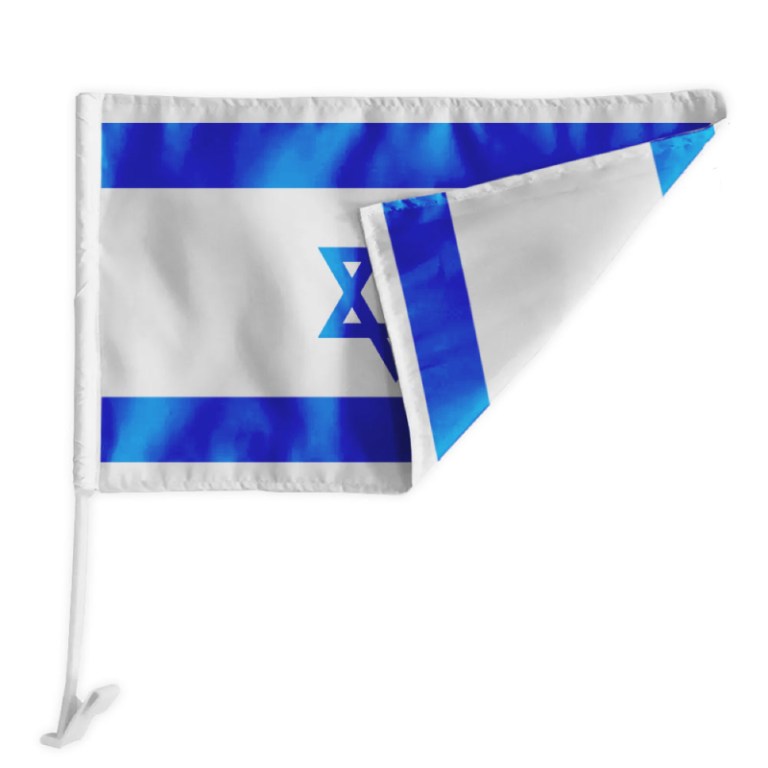 KR8049 • דגל ישראל לרכב