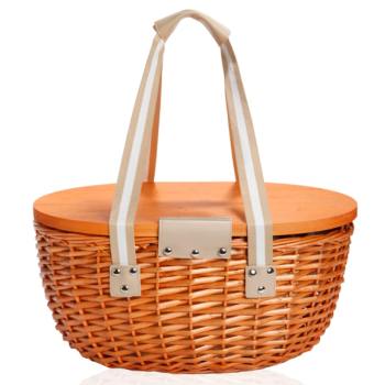 KR4951 • קאווה <br> סלסלת פיקניק מהודרת