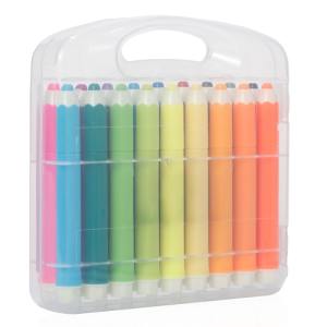 KR201 • קשת <br> מזוודה קשיחה עם 18 טושים