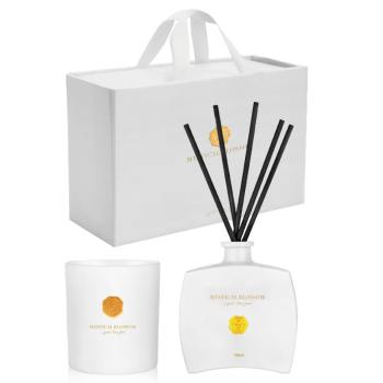 SP992 • לוקס <br> סט יוקרתי נר ומפיץ ריח